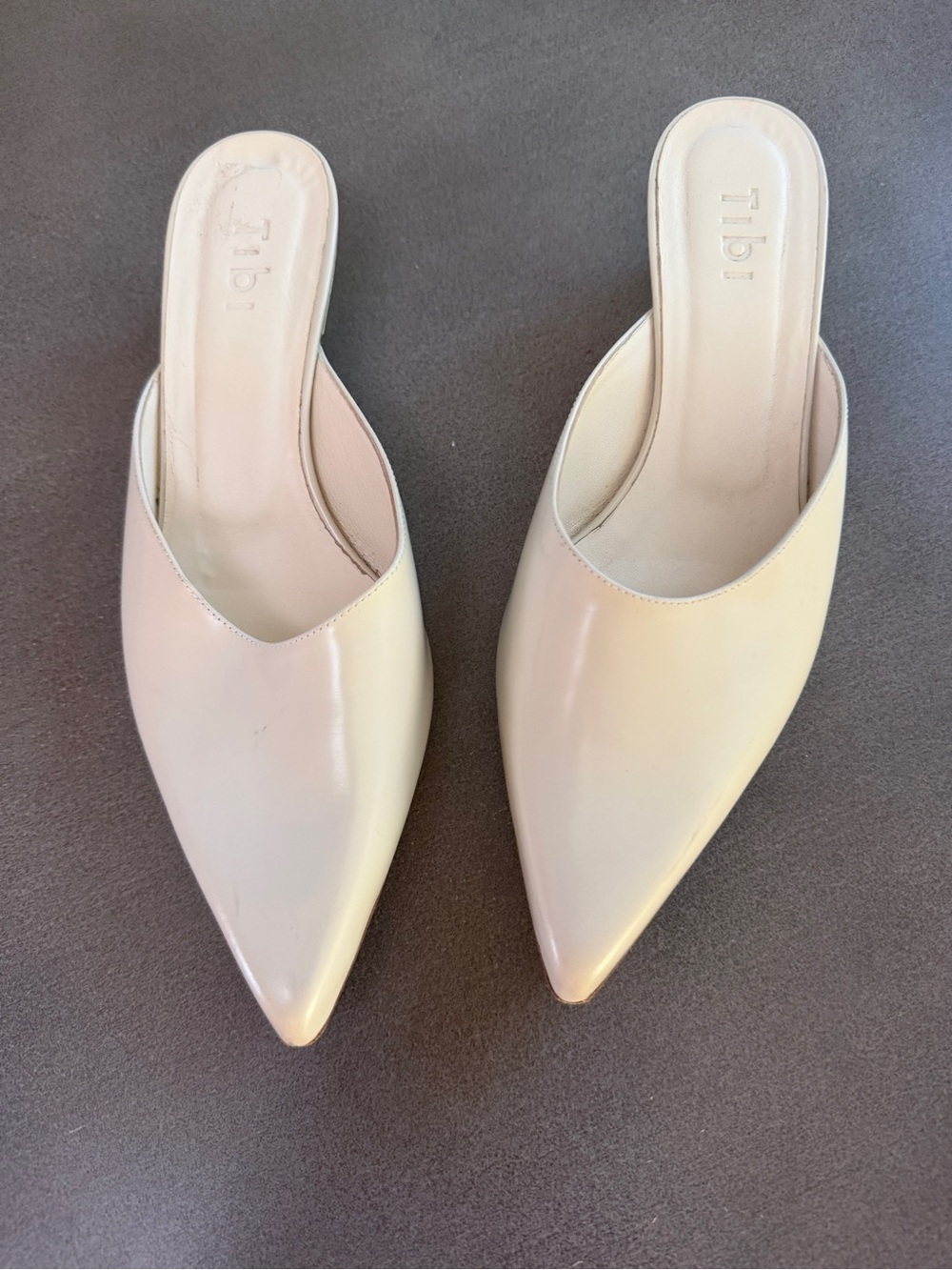 Tibi Kitten Heel Mules 37.5